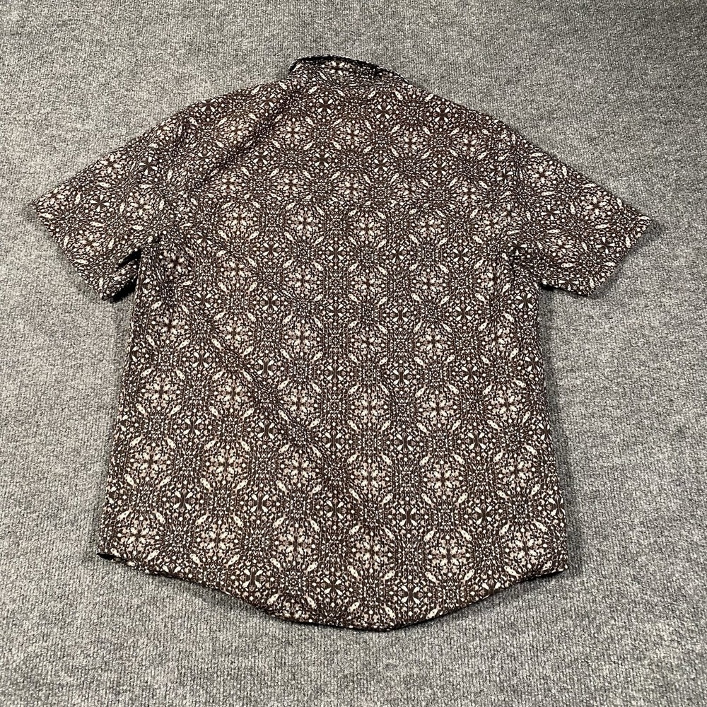 Tommy Bahama The Bahama Coast Short Sleeve Shirt Geometric Abstract Stretch - Picture 5 of 7
